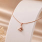 Butterfly Charm Necklace style 1 jewellery product view 2