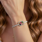 Opulent Multicolor Baguette Stone Bracelet jewellery product view 3