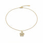 Veloura Diamond Flower Charm Necklace jewellery product view 5