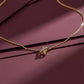 Infinity Cross Diamond Necklace jewellery product view 2