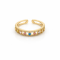 Multicolor Gemstone Open Band Ring jewellery product view 5