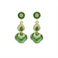 Opaline Green Luxe Earrings jewellery product view 6