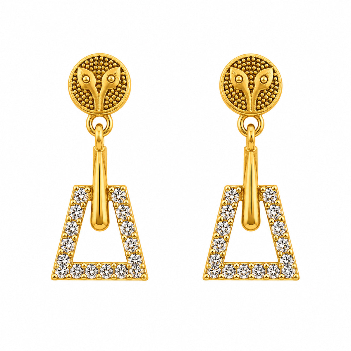 Nazakat Hoops Earings jewellery product view 2