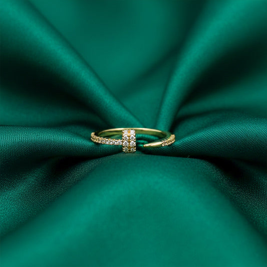 Golden Brilliance Diamond Ring jewellery product view 2
