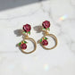 Rose Loop Luxe Earrings jewellery product view 6