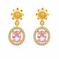 Meher Rose Earrings jewellery product view 2