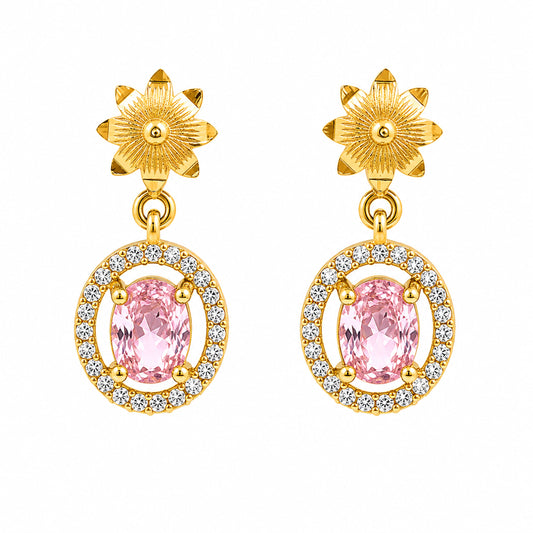 Meher Rose Earrings jewellery product view 2