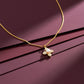 Classic Gold Pearl Blossom Necklace jewellery product view 2