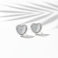 Amoura Radiance Heart Earrings jewellery product view 5