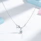 Eterna Infinity Diamond Drop Necklace jewellery product view 1