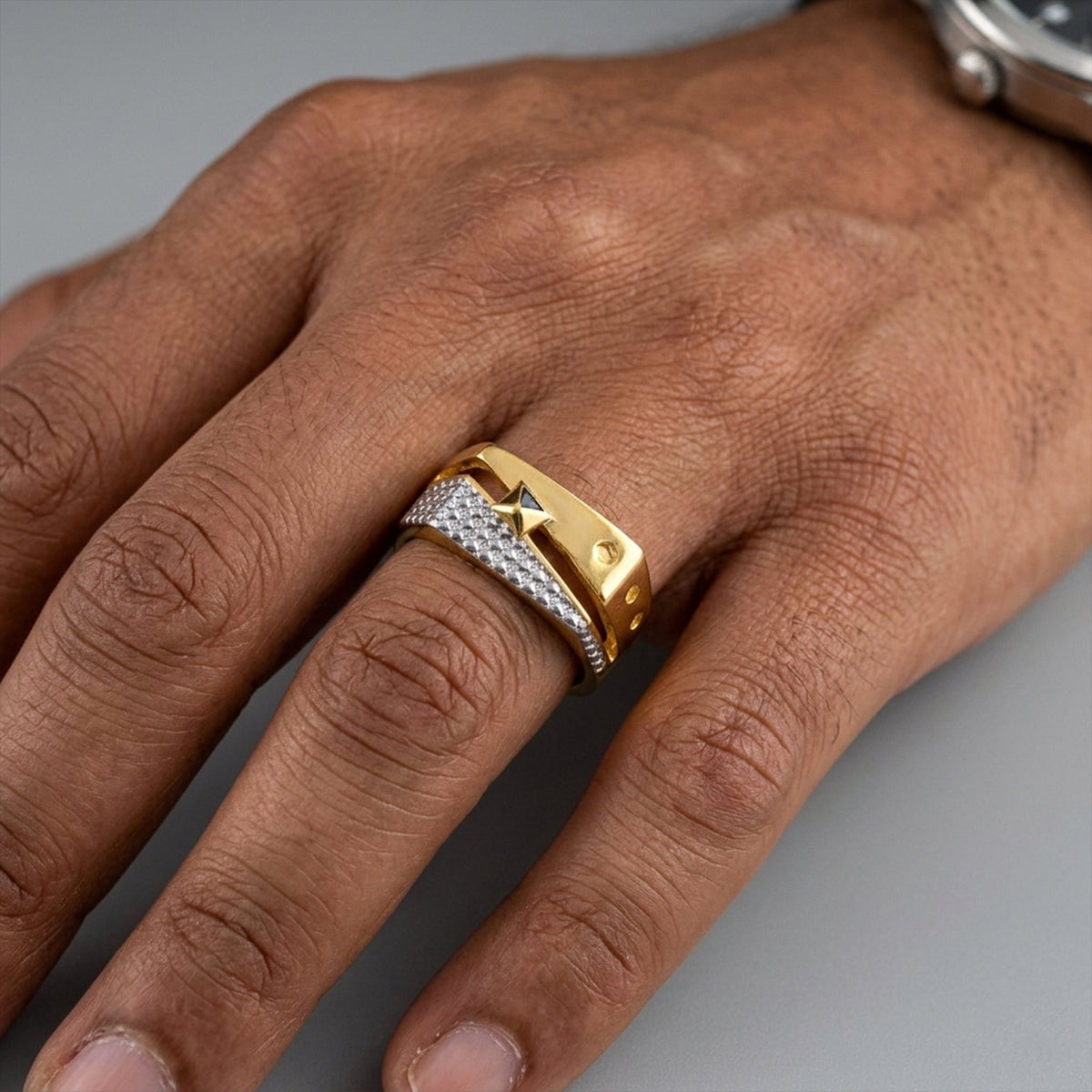 Raja Saheb Ring jewellery product view 7