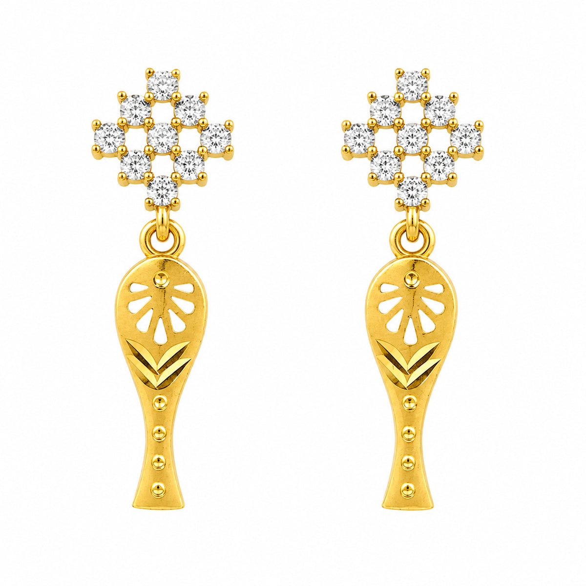 Phoolpari Luxe Earrings jewellery product view 2