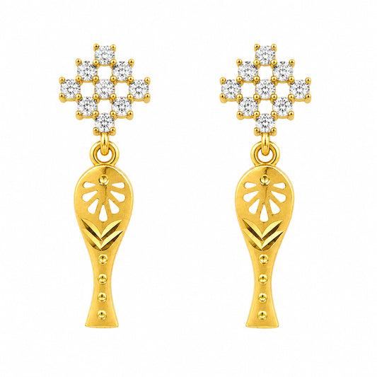 Phoolpari Luxe Earrings jewellery product view 2