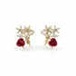 Roselle Luxe Bloom Earrings jewellery product view 6
