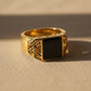 Golden Noir Ring jewellery product view 3