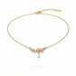 Luxe Golden Butterfly Charm Necklace jewellery product view 5