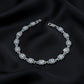 Diamond Square Luxe Tennis Bracelet jewellery product view 4