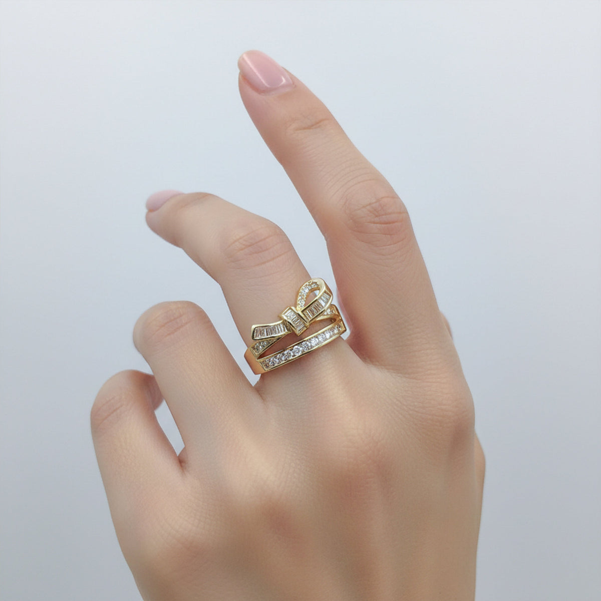 Celestial Infinity Diamond Ring jewellery product view 3