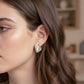 Cat Eye Teardrop Earrings jewellery product view 3