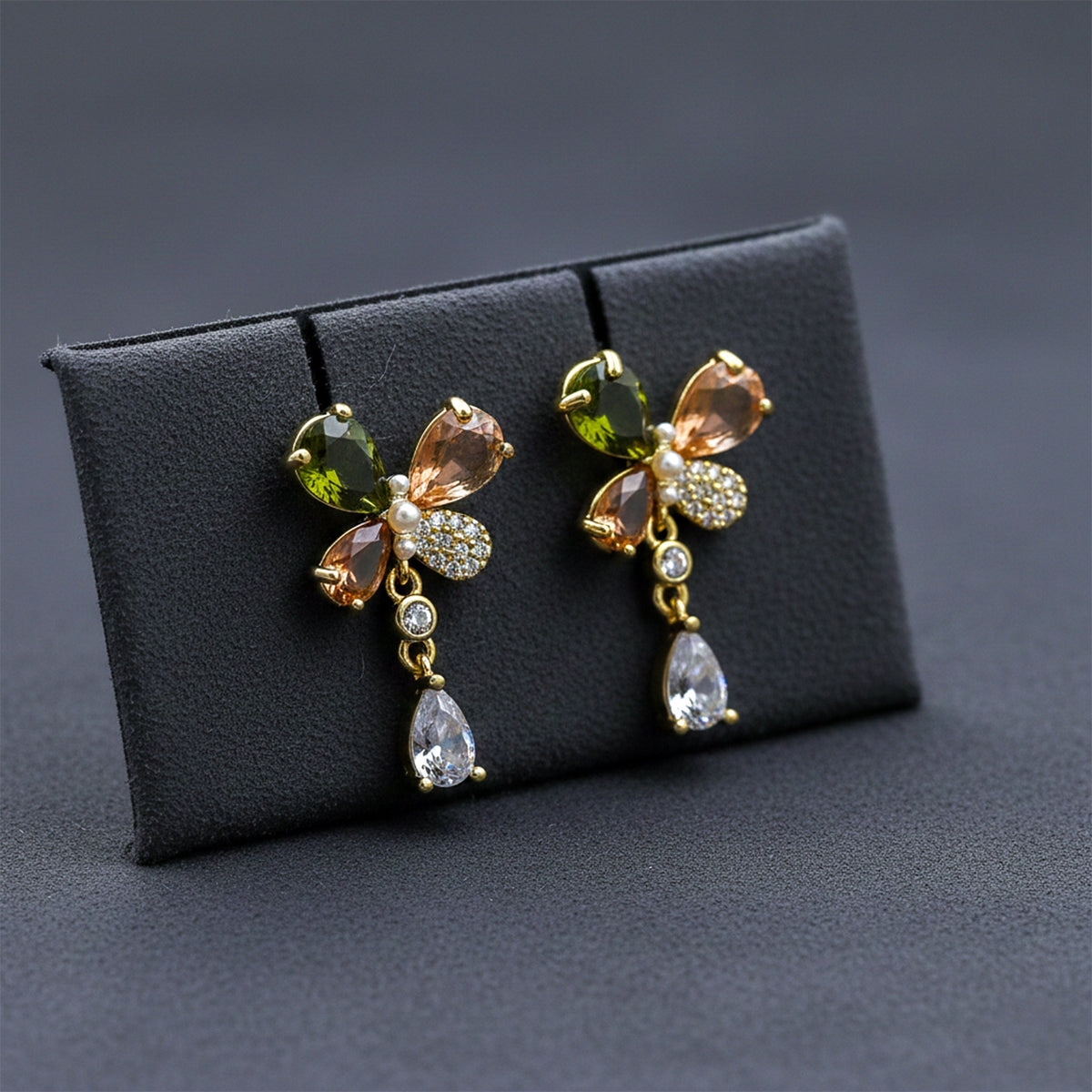 Enchanted Garden Luxe Earrings jewellery product view 2