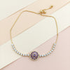 Purple Aura Diamond Bracelet jewellery product view 1