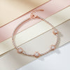 Rose Elegance Diamond Bracelet jewellery product view 1