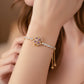 Violet Blossom Diamond Bracelet jewellery product view 3