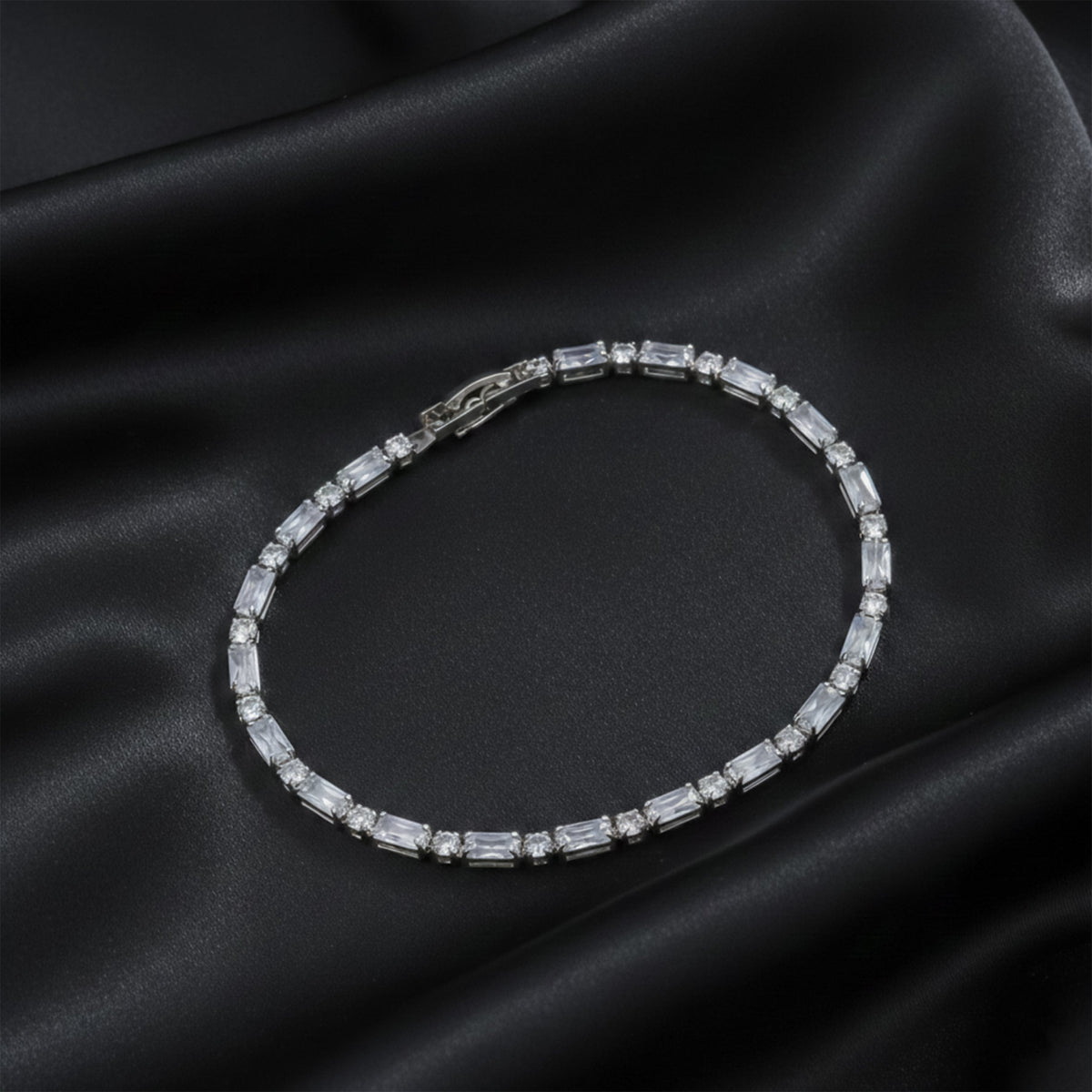Diamond Aura Tennis Bracelet jewellery product view 3