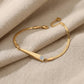 Imperial Gold Bar Snake Chain Bracelet jewellery product view 4
