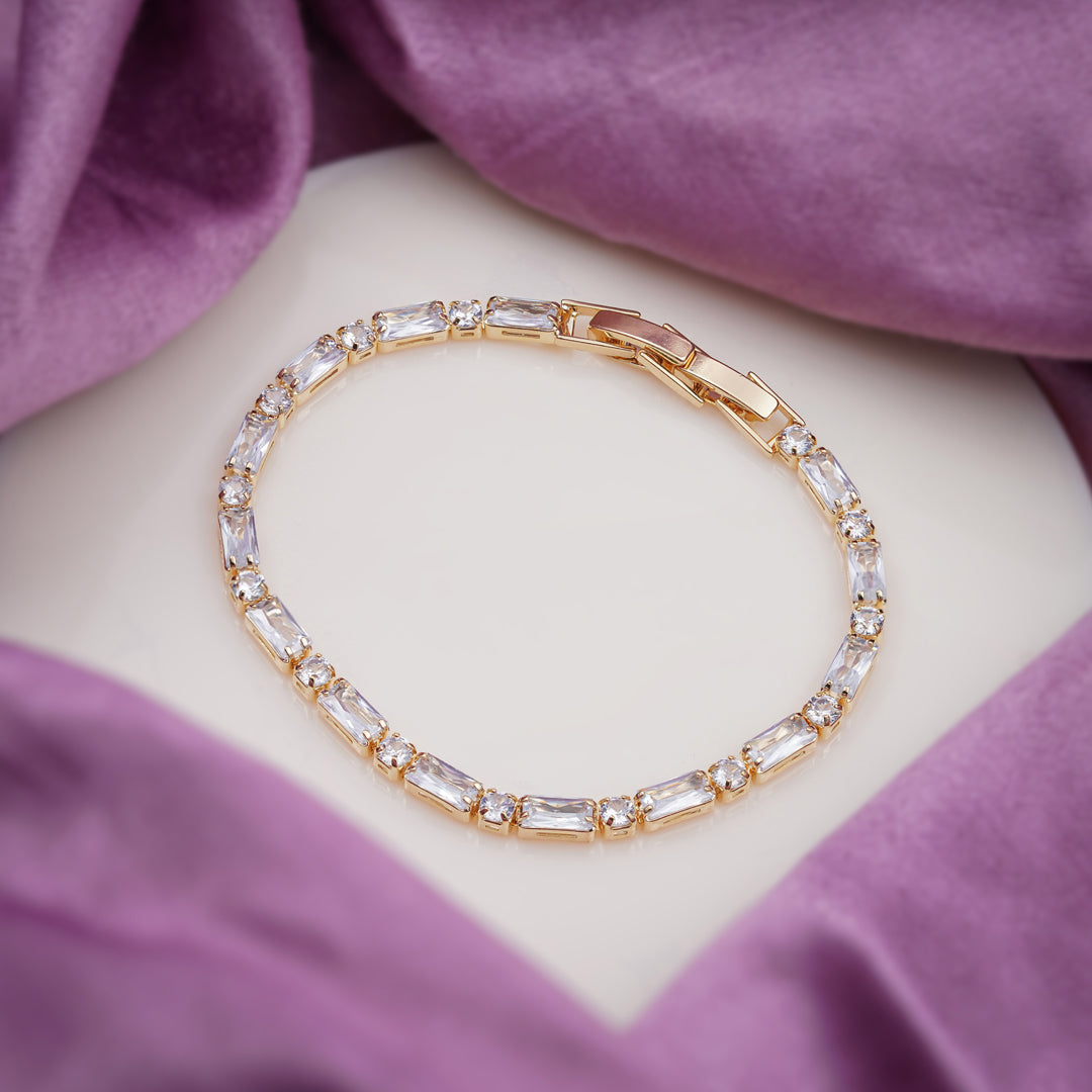 LuxeLine Tennis Bracelet jewellery product view 2