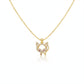 Celestia Star Halo Pendant Necklace jewellery product view 3