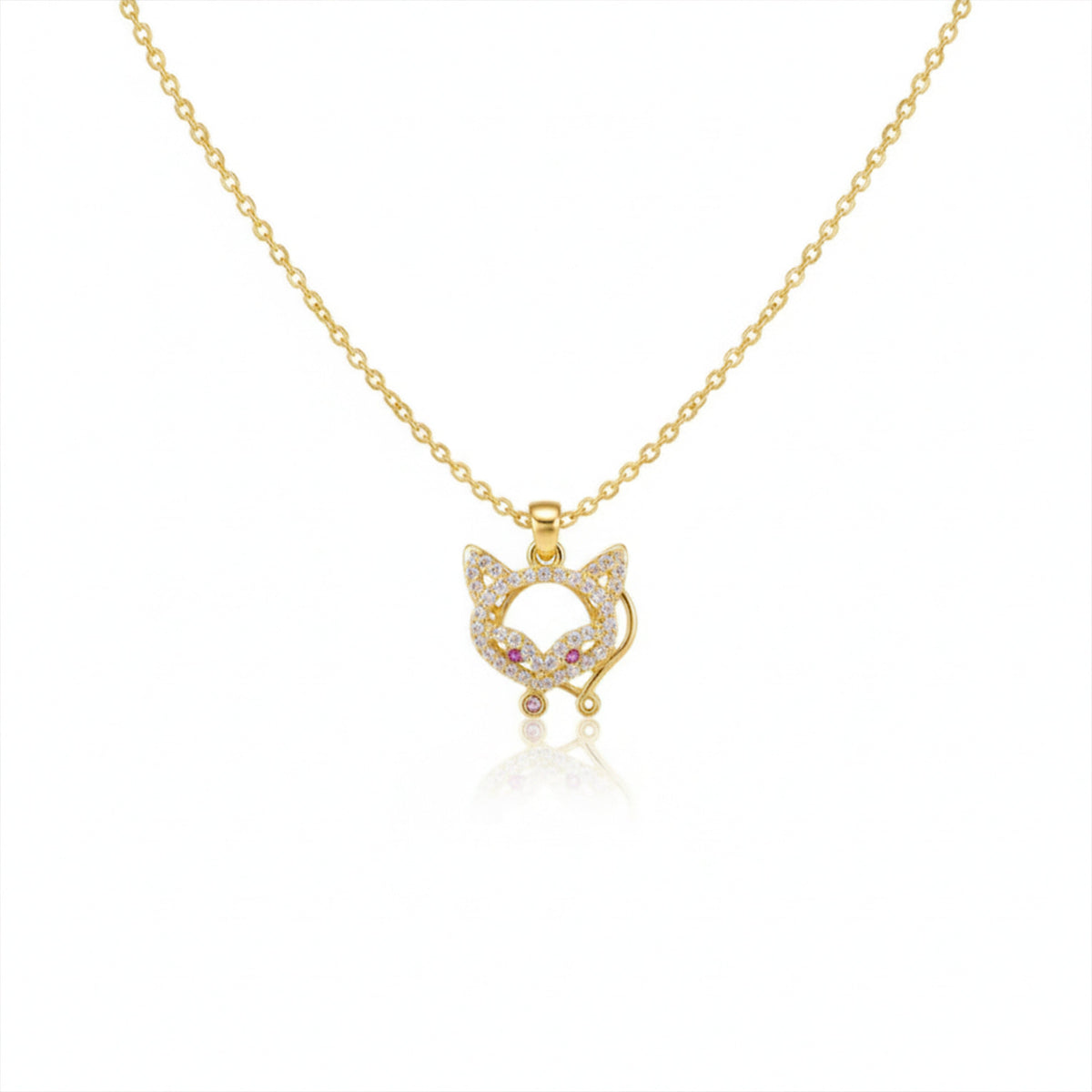 Celestia Star Halo Pendant Necklace jewellery product view 3