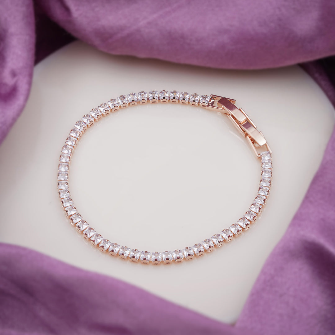 Timeless Luxe Tennis Bracelet jewellery product view 5