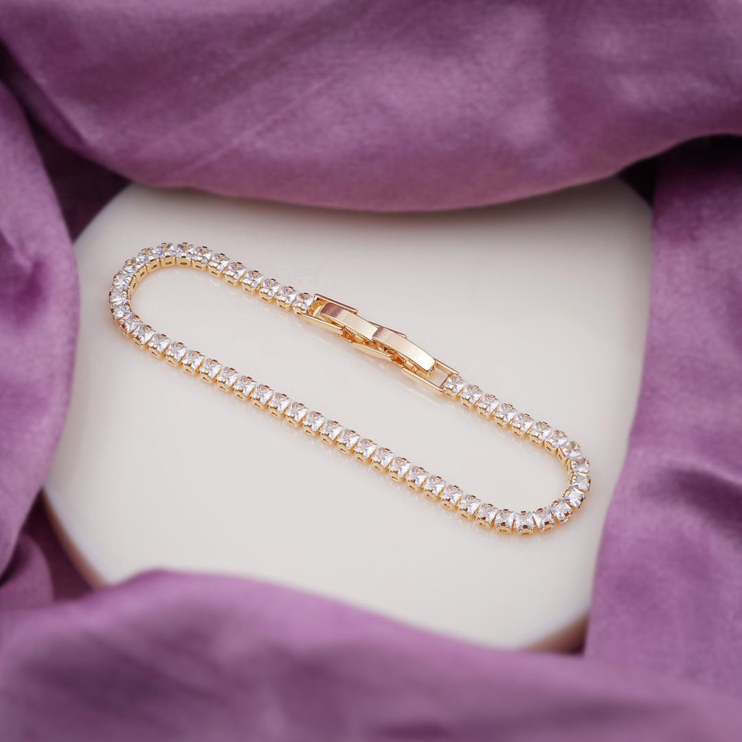 Timeless Luxe Tennis Bracelet jewellery product view 15