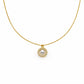 Classic Pearl & Gold Chain Necklace jewellery product view 6