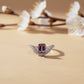 Aurora Violet Designer Ring jewellery product view 4