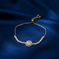 Luxe Orbit Zircon Bracelet jewellery product view 4