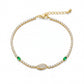 Regal Green Aura Diamond Bracelet jewellery product view 5