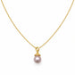 Amore Pearl Heart Necklace jewellery product view 7
