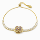 Violet Blossom Diamond Bracelet jewellery product view 6