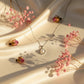 Classic Pearl & Silver Chain Necklace jewellery product view 4