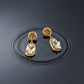 Aurora Butterfly Pearl Earrings jewellery product view 6