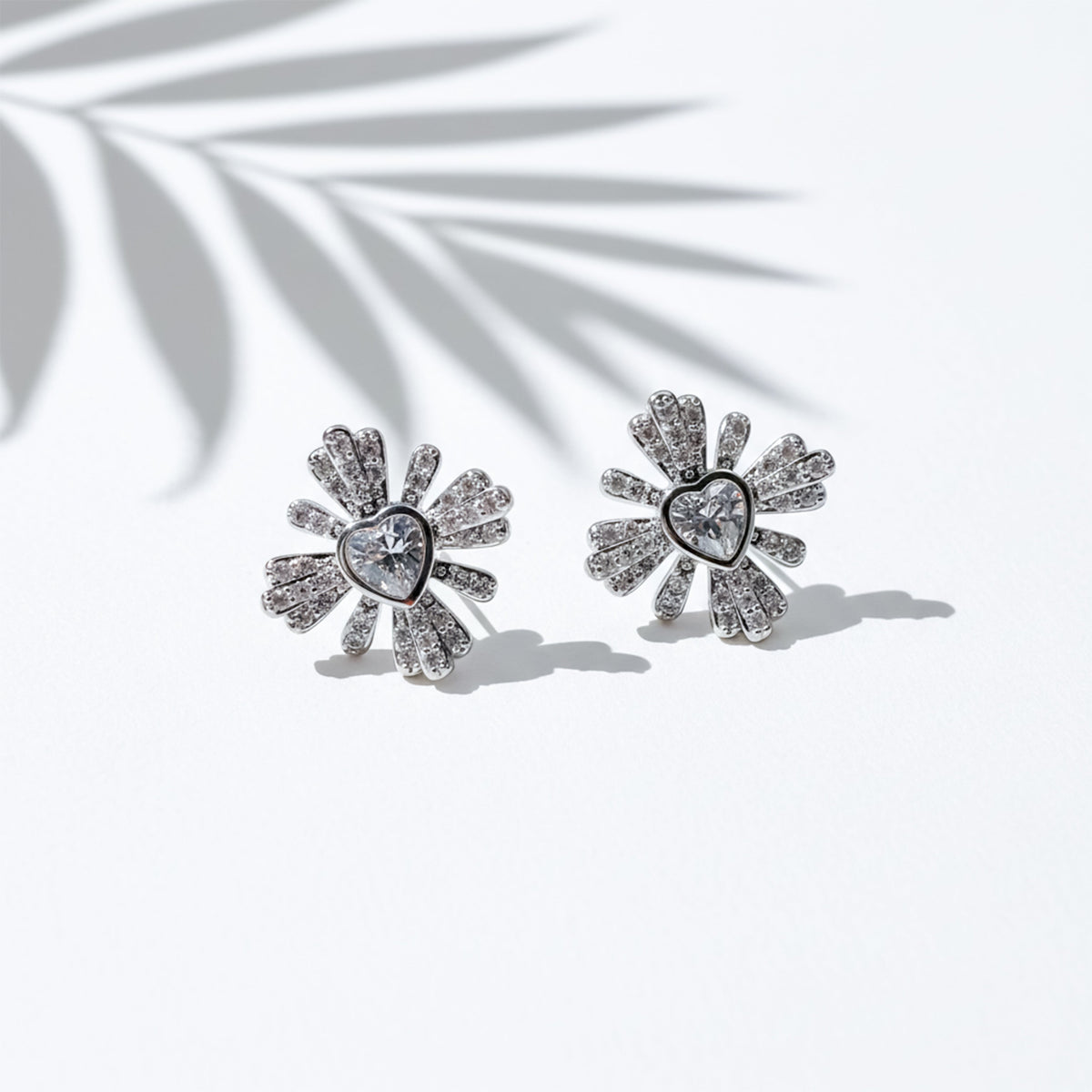Divine Diamond Studs Earrings jewellery product view 5