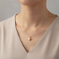Floral Pink Pearl Drop Pendant Necklace jewellery product view 3