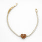 Designer Heart Diamond Tennis Bracelet jewellery product view 6