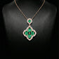 Suhasini Emerald Envy Necklace jewellery product view 3