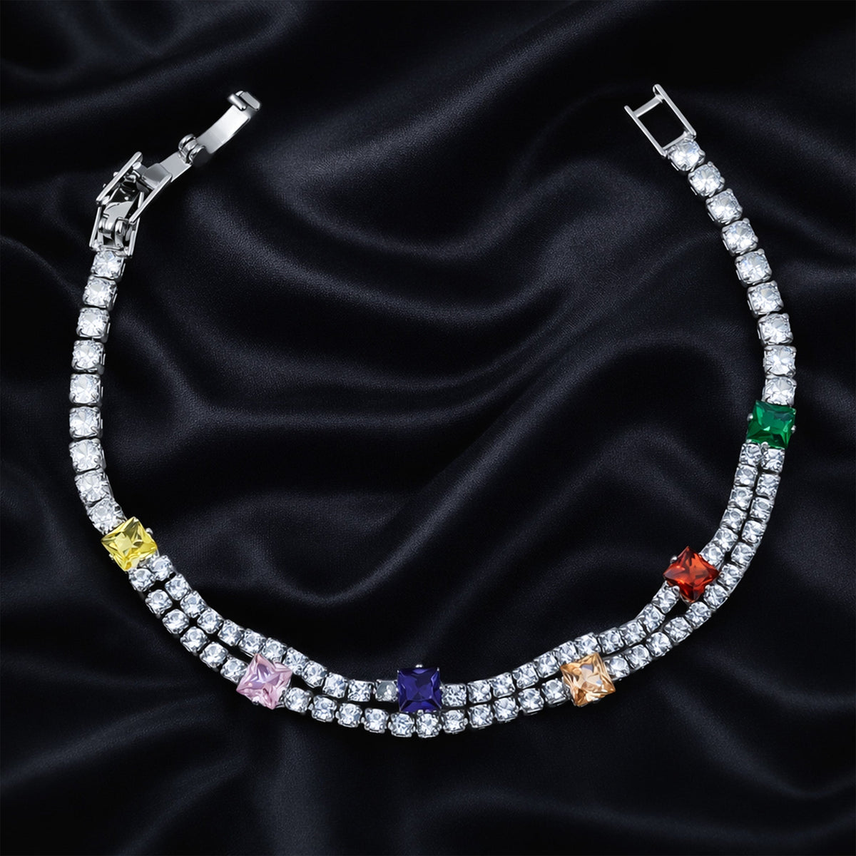 Elysian Rainbow Luxe Bracelet jewellery product view 3
