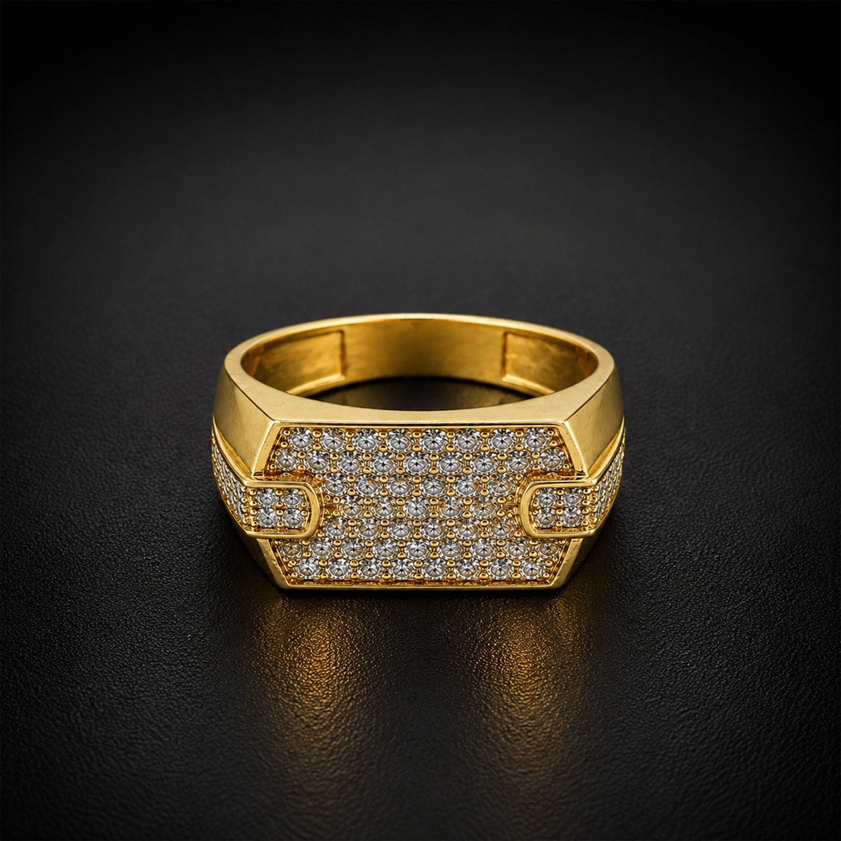 Creston Gold Ring jewellery product view 1