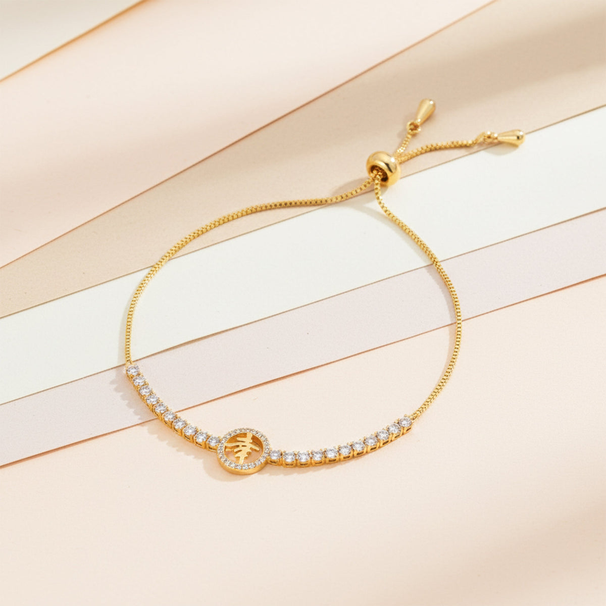 Majestic Spark Charm Bracelet jewellery product view 3