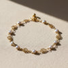 Opaline Luxe Pearl Anklet jewellery product view 1
